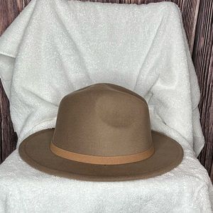 Joywant Trendy Felt Hat Warm Unisex Fedora Hats Wide Brim Panama Hat